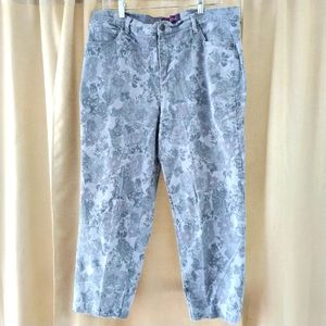 Gloria Vanderbilt Floral Jeans Amanda 